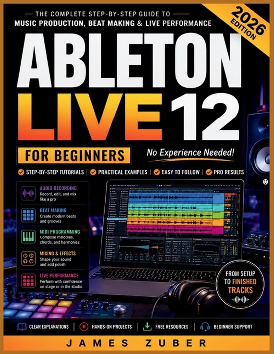 Ableton Live 12 for Beginners - cover