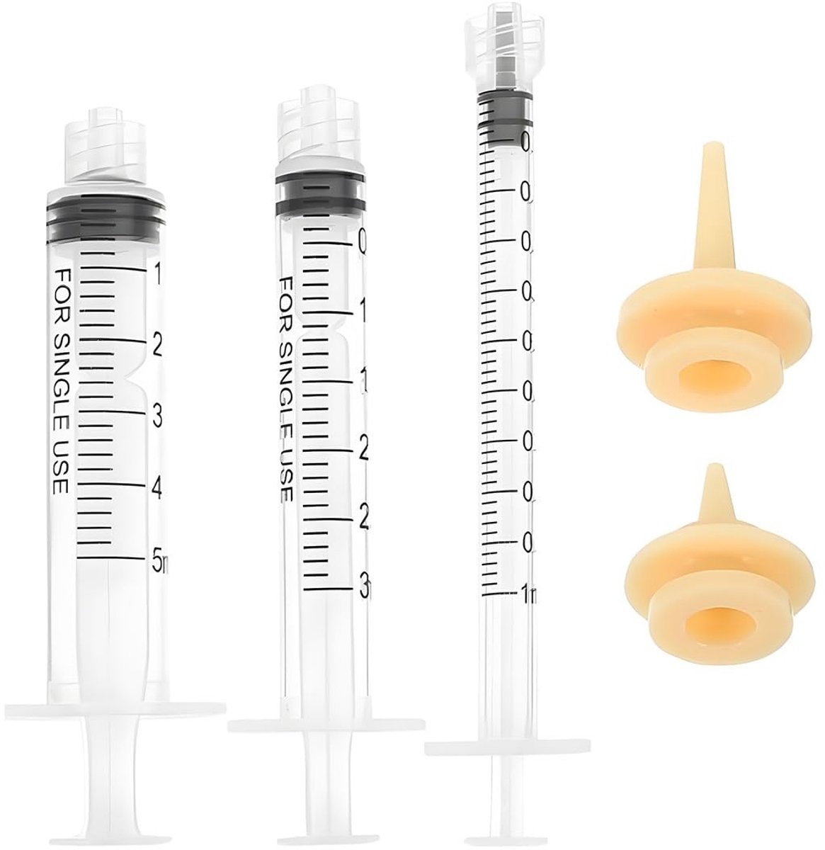 Dailygoods- Kweekfles Professioneel Voeden - Siliconen Tepels - Voederspuiten - Huisdierenvoeding - Voor Kittens/Pups - Hoogwaardig Materiaal - Voedingsfles