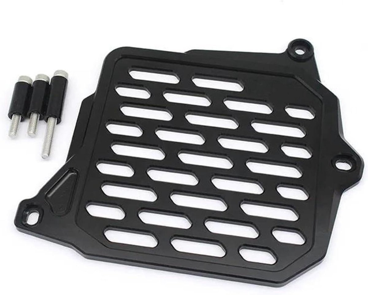 Radiator Cover Motorfiets - Grille Beschermer Koellichaam - Bescherming Motoronderdelen - Uniek Mesh Ontwerp - 500 Grams - Zwart