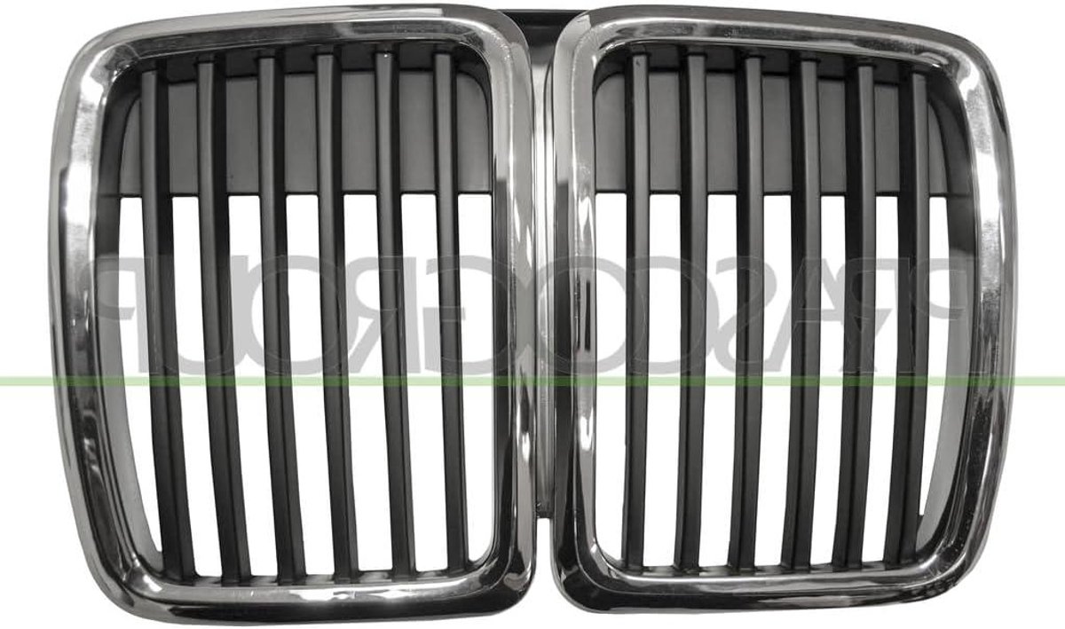 Radiatorrooster - Grille Afdekking - Auto Onderdeel - Voertuigspecifieke Pasvorm - 42.1 x 28.1 x 9 cm - Zwart