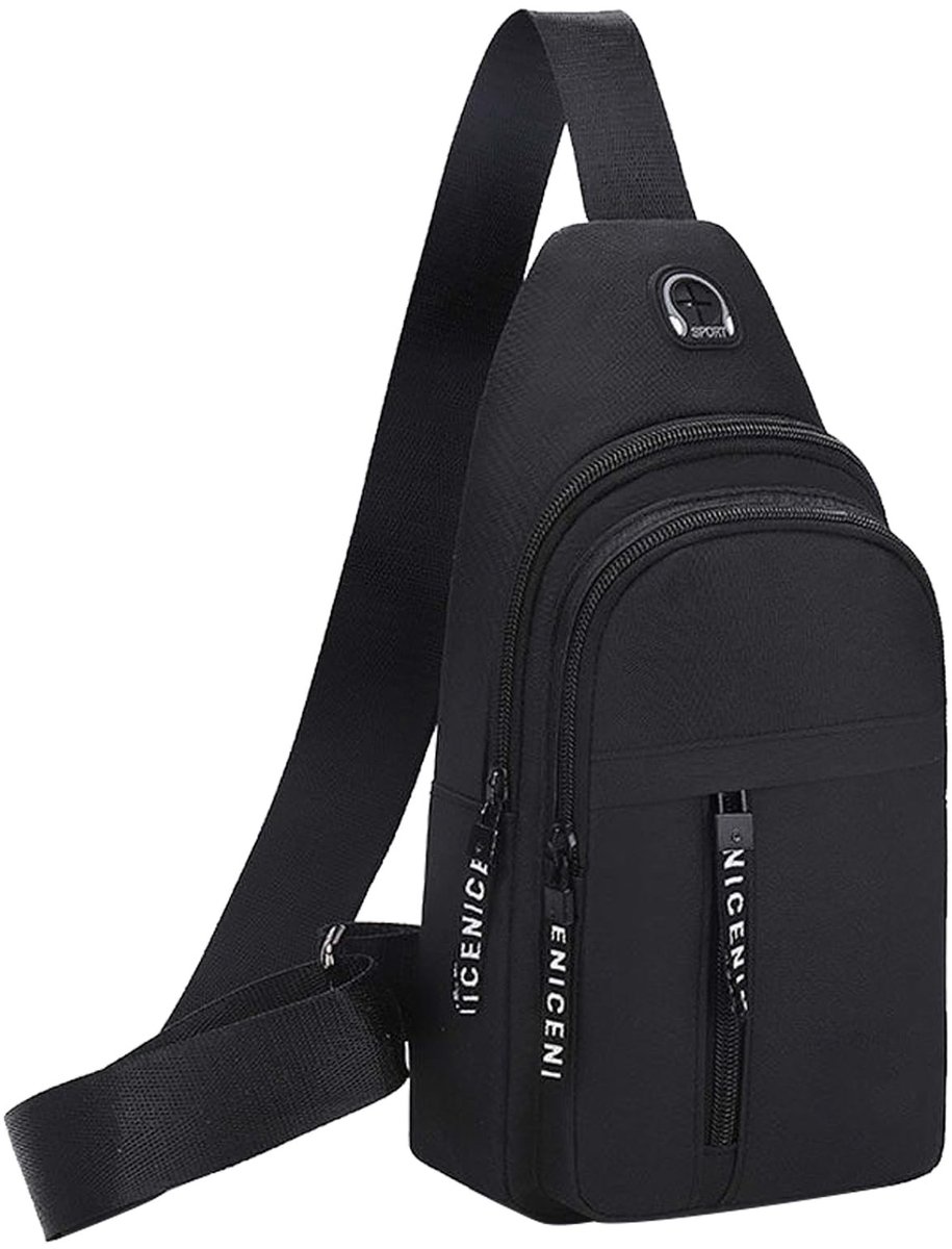 Dailygoods- Schoudertas Waterdicht - Sling Backpack - Antidiefstal - Lichtgewicht - Verstelbare Schouderband - Multifunctionele Tas - Rugzak