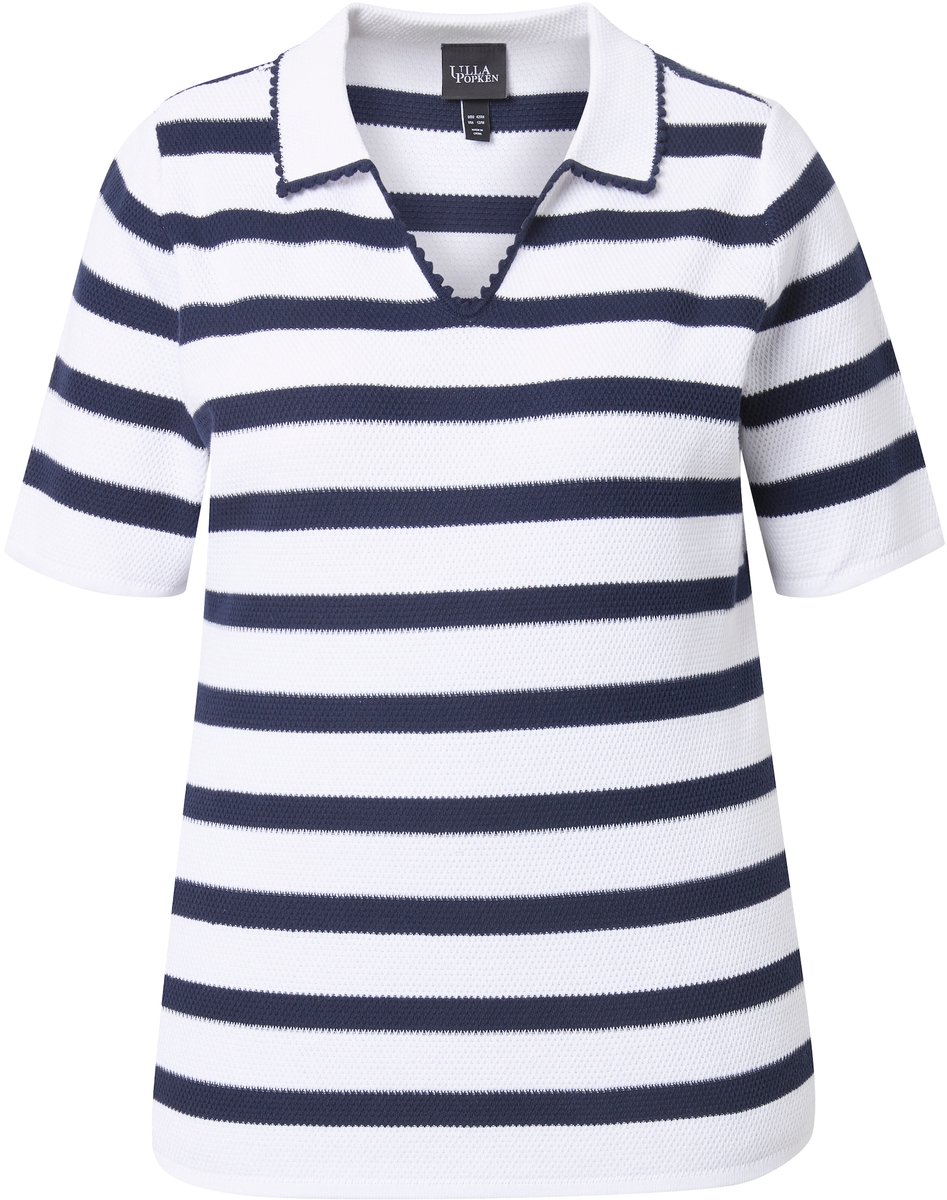 Ulla Popken - Dames - Pullovers - Off-white - Maat 46+
