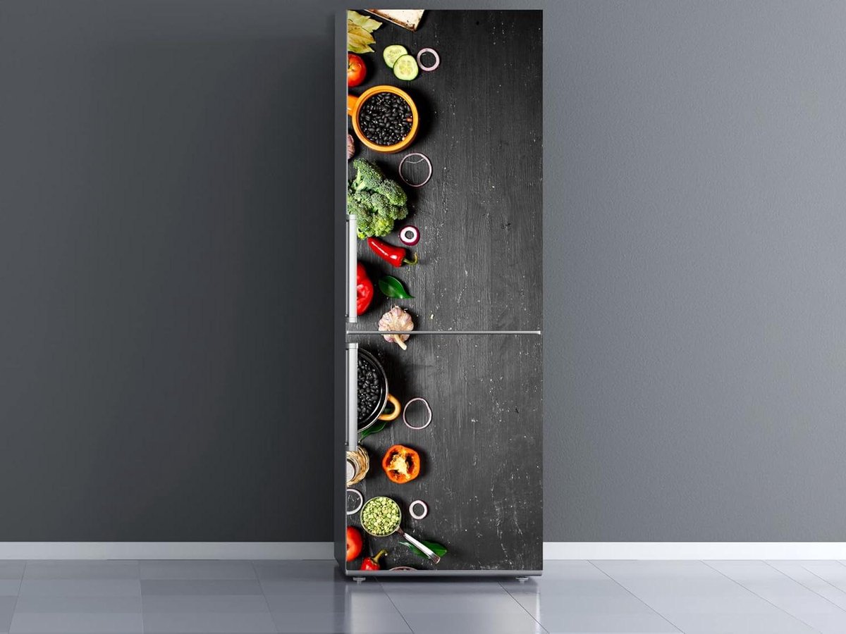 Koelkast Sticker - Keuken Decoratie - Keuken Opfrissen - Ro robuust en Economisch - 200 x