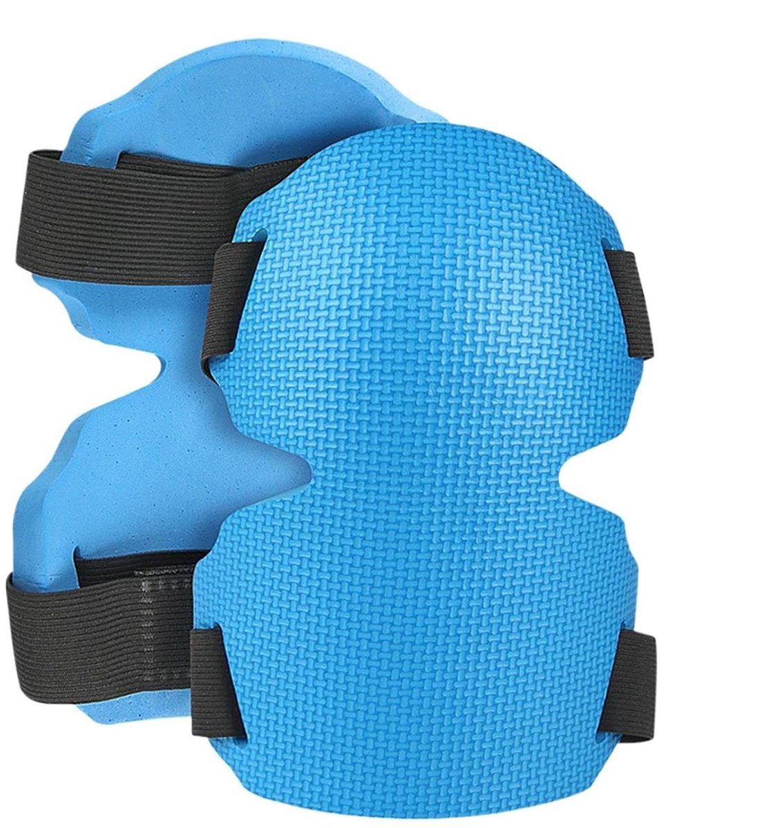 Tuinier kniekussens - Beschermende kniebeschermers - Comfortabel werken - Antislip en verstelbaar - 22.4 x 15.7 x 8.4 cm - Blauw