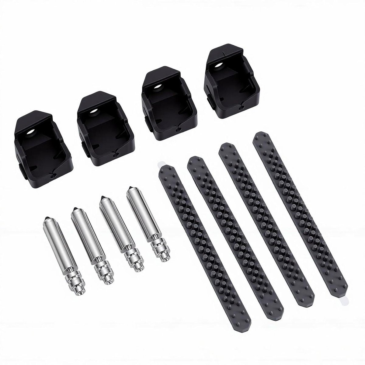 3D Printer Nozzles - Hotend Mondstukken - 3D Printen - Gehard Staal Slijtvast - 0.2-0.8 mm - Zilverkleurig