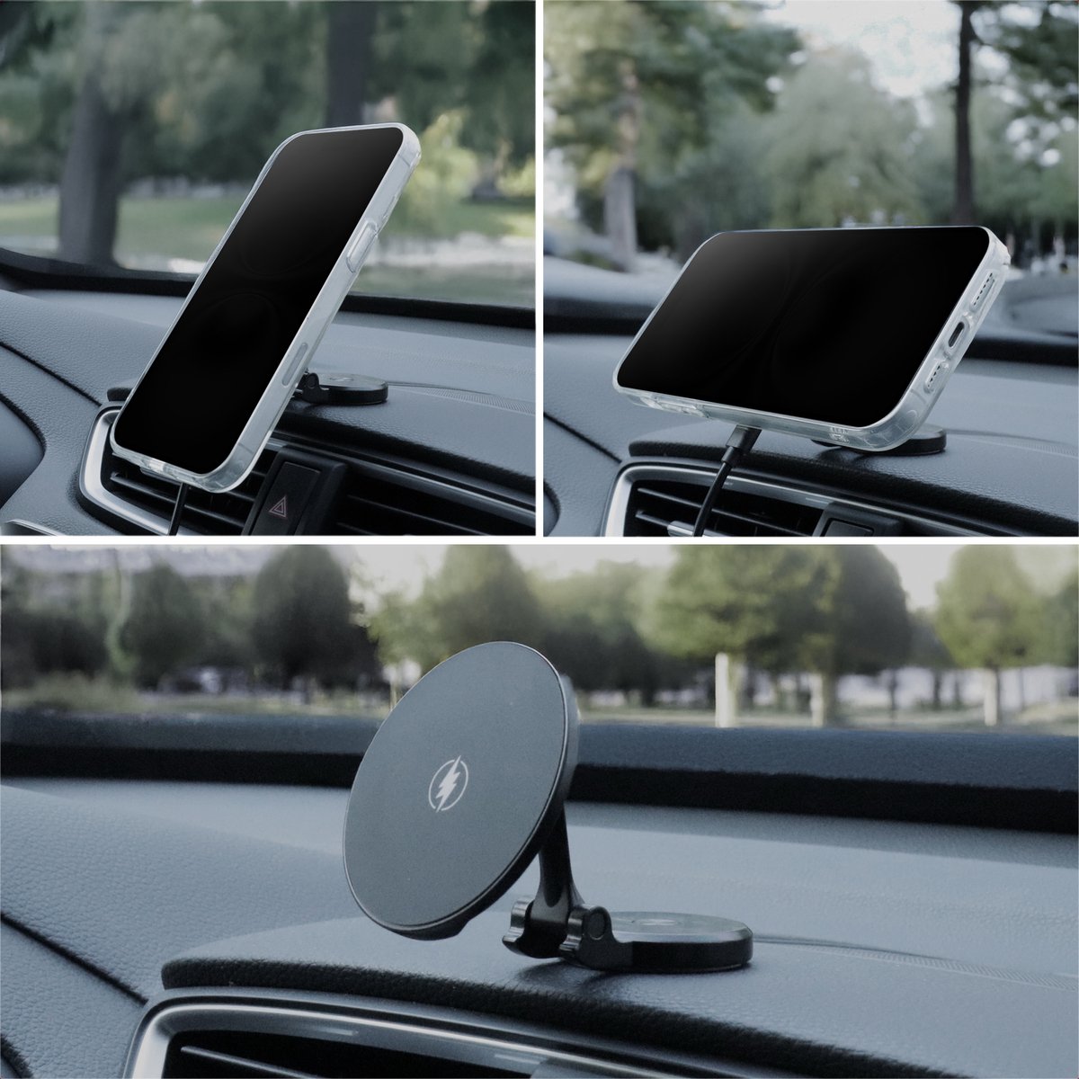 imoshion Telefoonhouder Auto met Magnetisch Opladen - Geschikt voor MagSafe - Dashboard - GSM Houder - Auto Accessories — cadeau in Cadeau-ideeën - foto 3
