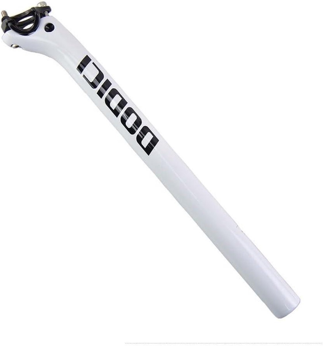Fiets Zadelpen - Zadelbuis Onderdeel - Comfortabel Fietsen - Volledig Koolstofvezel - 316 x 350 mm - Wit