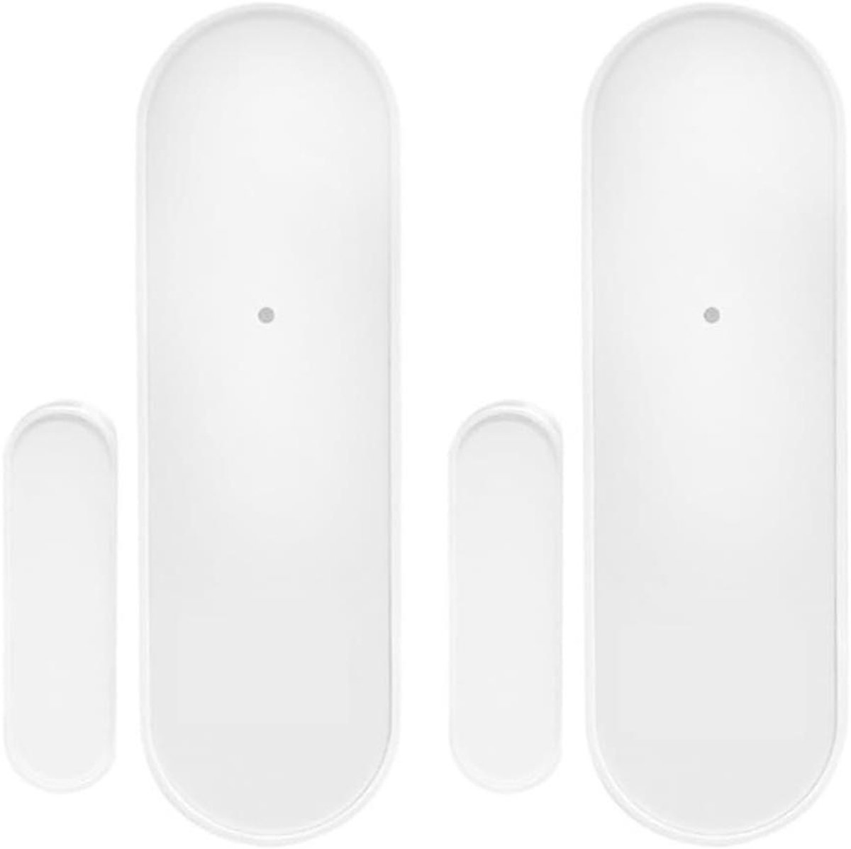 Deur Raam Sensor - Alarm Detector - Huis Beveiligen - App Meldingen - 2 Stuks - Wit