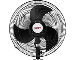 Wandventilator ø45cm 75W zwart