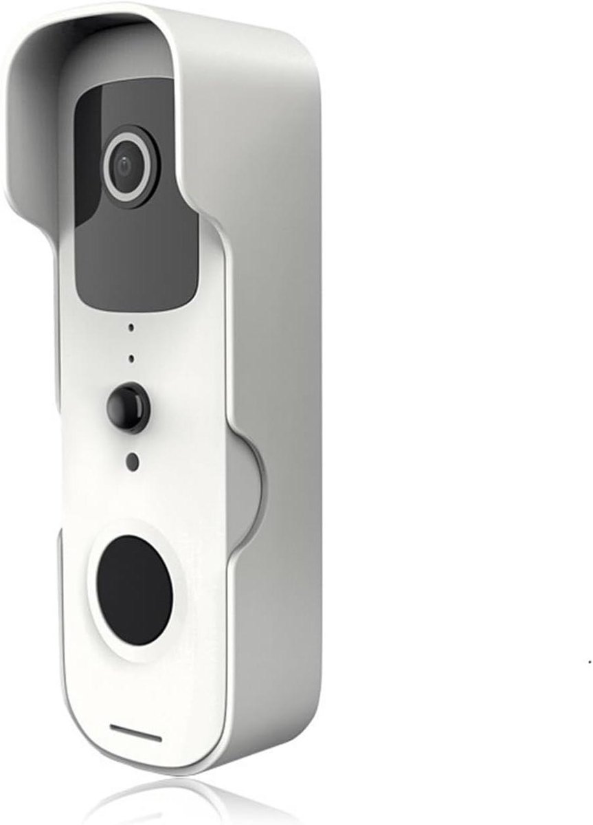 Video Deurbel - Slimme Intercom - Thuisbeveiliging - Waterdicht Ontwerp - 1080p HD - Wit