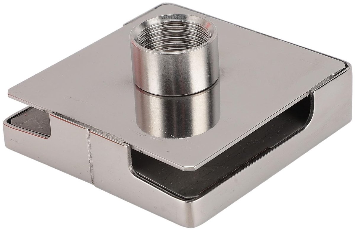 Dailygoods- Stoomgeneratormondstuk Roestvrij Staal - G1/2 Vrouwelijke Draad - Stoominjectie - Slijtvast - Veiligheid - Betrouwbaar Gebruik - Stoominjector