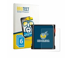 BROTECT - Screenprotector voor Shanling M0 Pura - Folie Beschermfolie transparant 6 Stuks