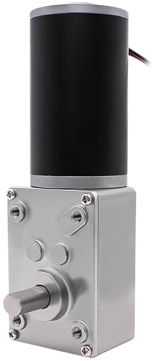 Gereduceerde Motor - DC Motor - Precisie Aansturing - Zelfborgend Groot Koppel - 100 kg/cm - Metaal