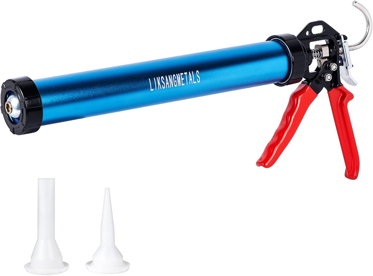 Lijmpistool - Worst lijmpistool - Klusjes Binnen - Energiebesparend ontwerp - 7 x 27 x 54 cm - Blauw