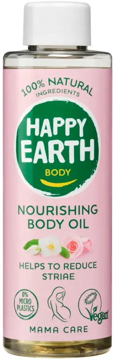 Happy Earth 100% Natuurlijke Mama Care Verzorgende Lichaamsolie - 150 ml