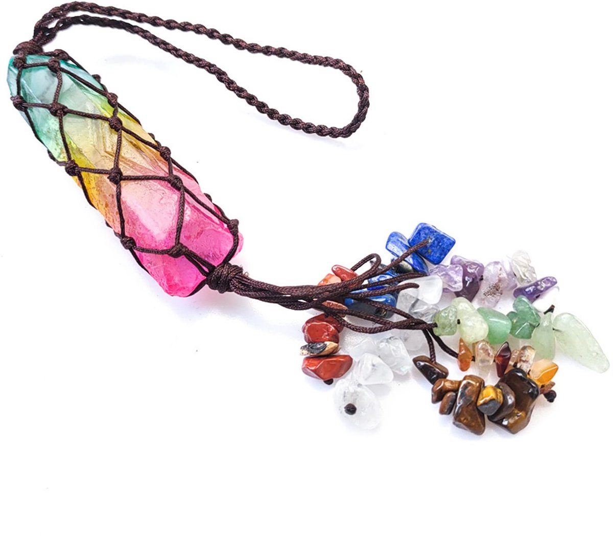 Dailygoods- Chakra Steen Set - 7 Chakra Stenen - Hangend Ornament