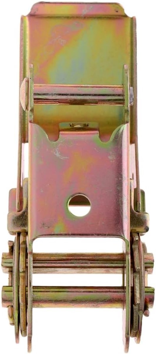 Vervangende Ratel - Bevestigingsratel - Lading Zekeren - Dubbele Vergrendeling - 2.5 cm Singel - Goud