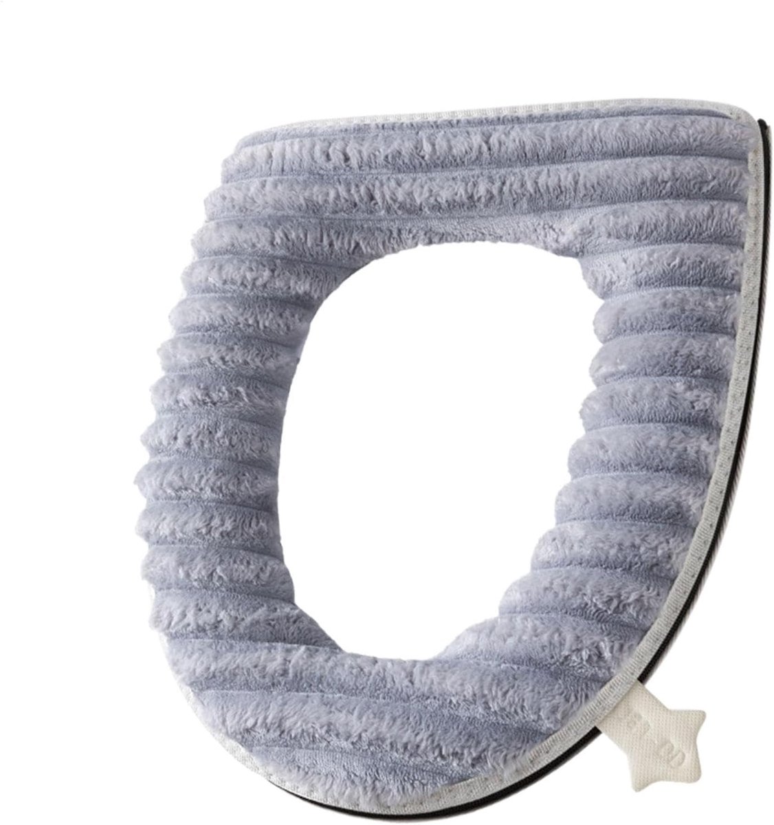 Toiletstoelverwarmer - Toiletkussen - Hygiënisch Werken - Waterdicht PU-leer - 43x38 cm - Grijs