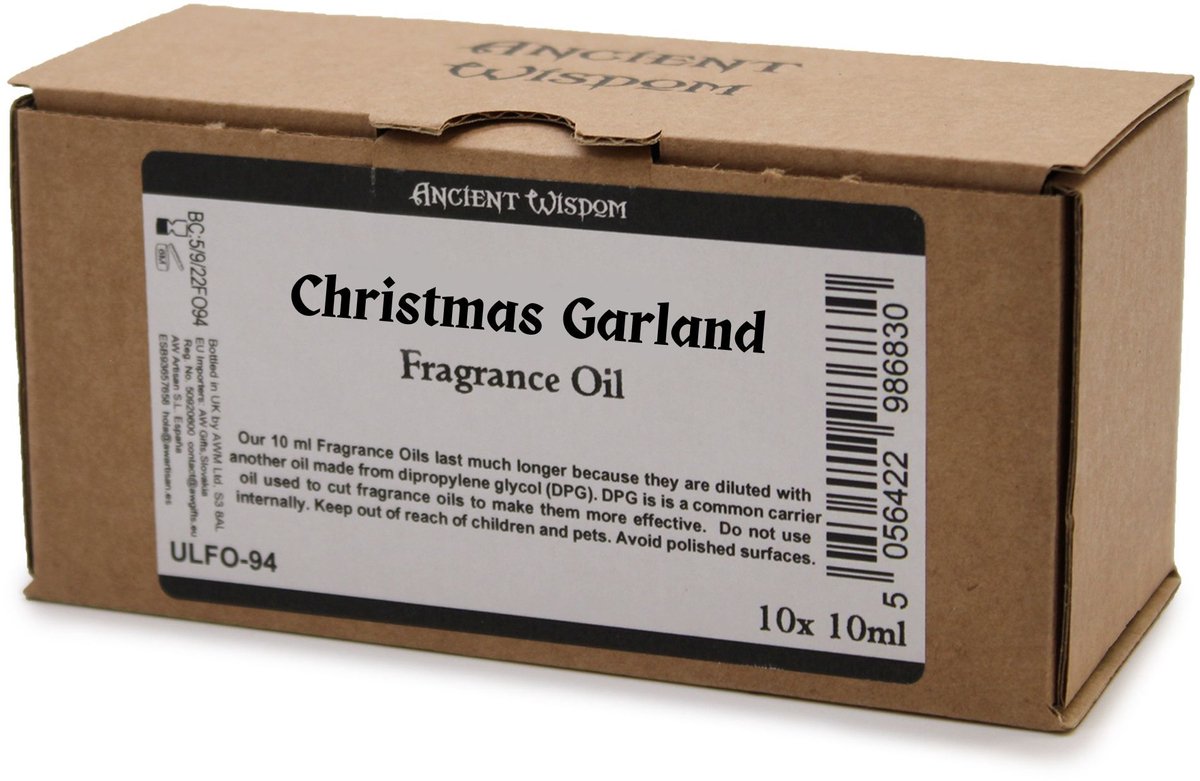 Christmas Garland Fragrance Oil 10ml - White Label
