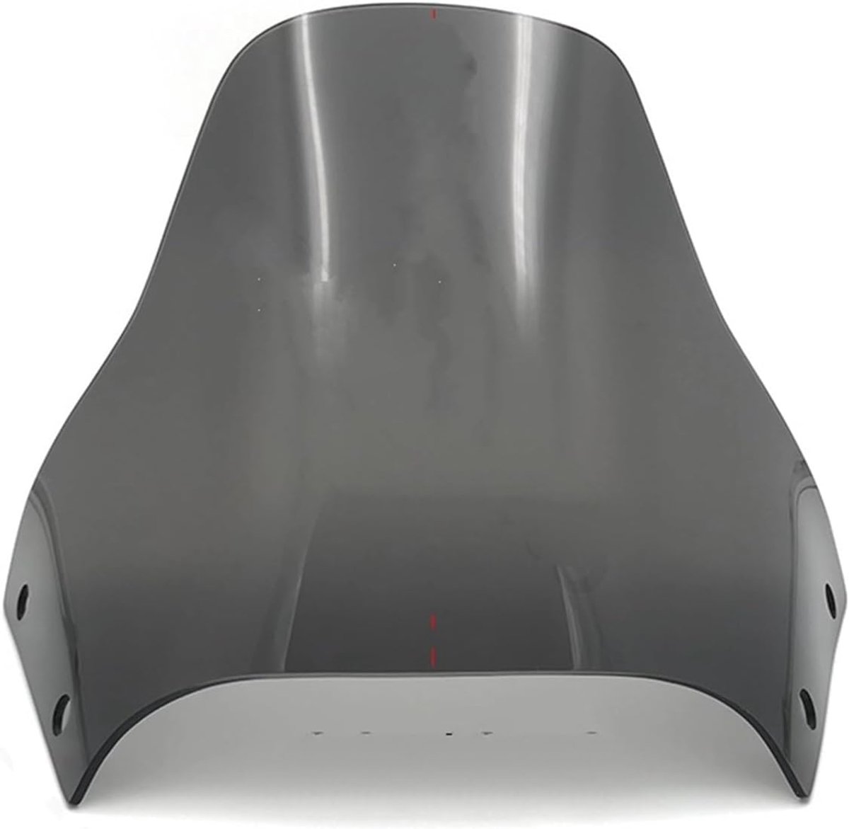 Motorfiets Windscherm - Windgeleider Deflector - Verbeterd Rijcomfort - Duurzaam ABS Kunststof - Universele pasvorm - Grijs