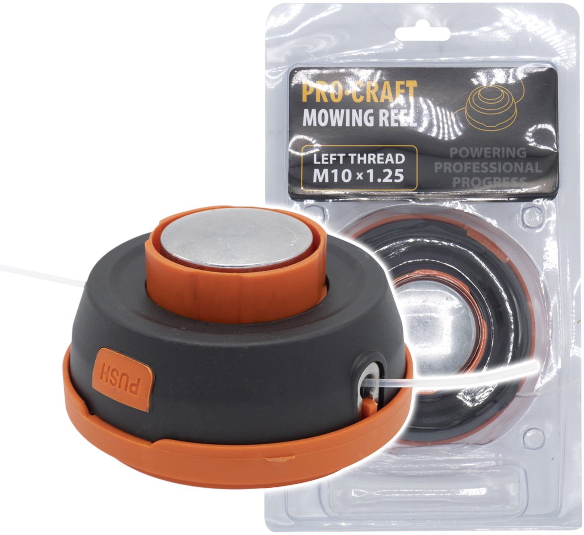 Procraft MR-7 draadkop met kogellagers 2,4 mm x 2,5 m M10 x 1,25