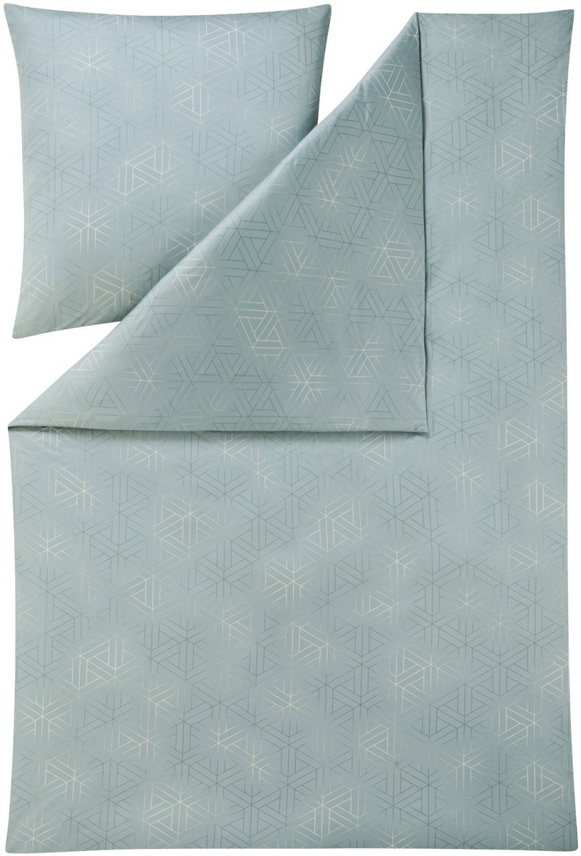 Estella Pippa - Dekbedovertrekset - 200 x 220 cm - Mako-interlockjersey - 3-delig Mintgroen