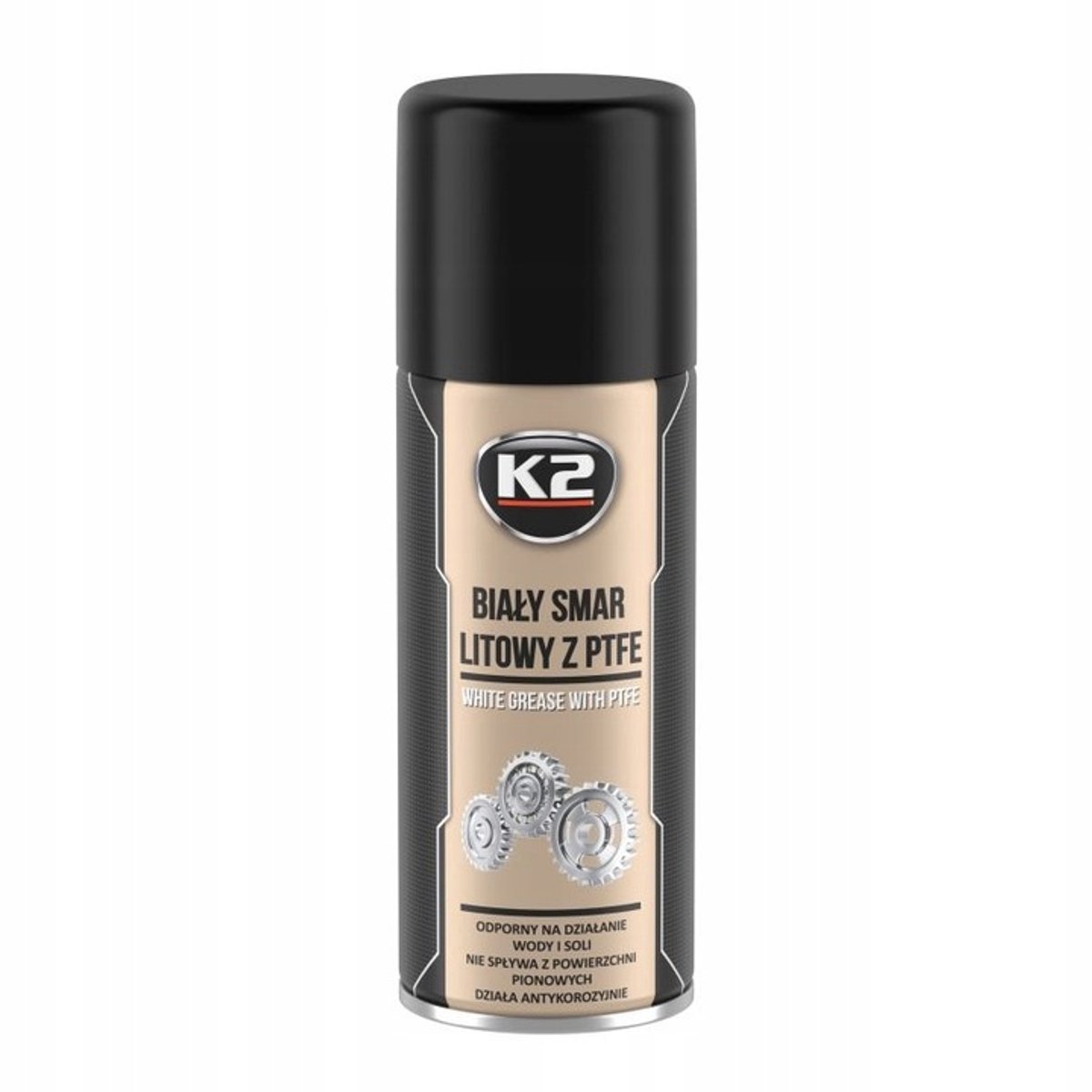 K2 Serie - Wit Lithium Vet - 400ml - Reduceert wrijving - Beschermt tegen corrosie