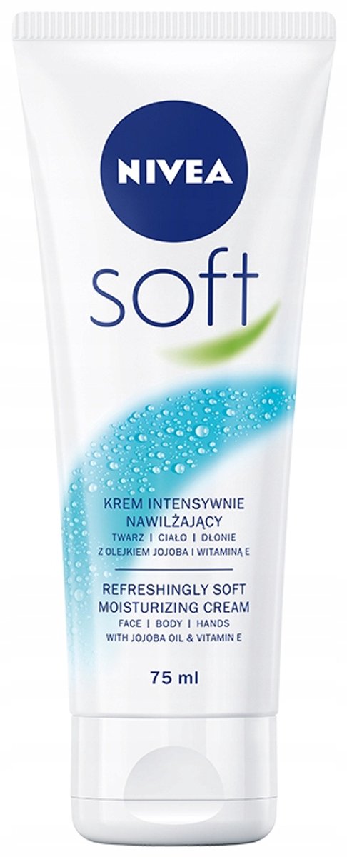 Nivea Soft Serie - Intensief Hydraterende Crème - 75 ml - Geschikt voor Alle Huidtypes