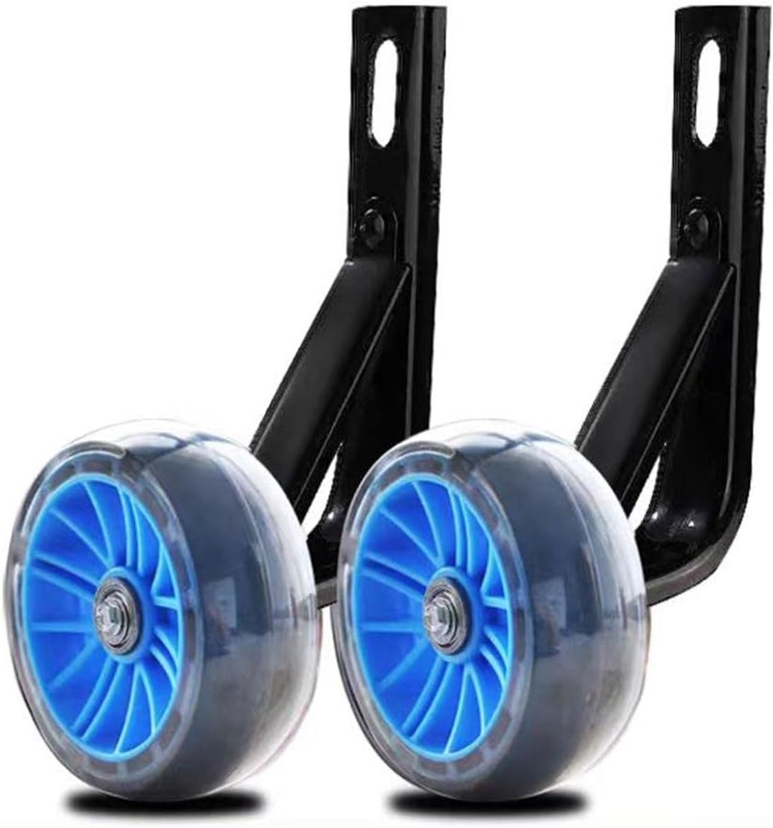 Fiets Steunwielen - Kinder Stabilisatoren - Veilig Leren Fietsen - Verbreed Stabiliteit - 20 Inch - Blauw