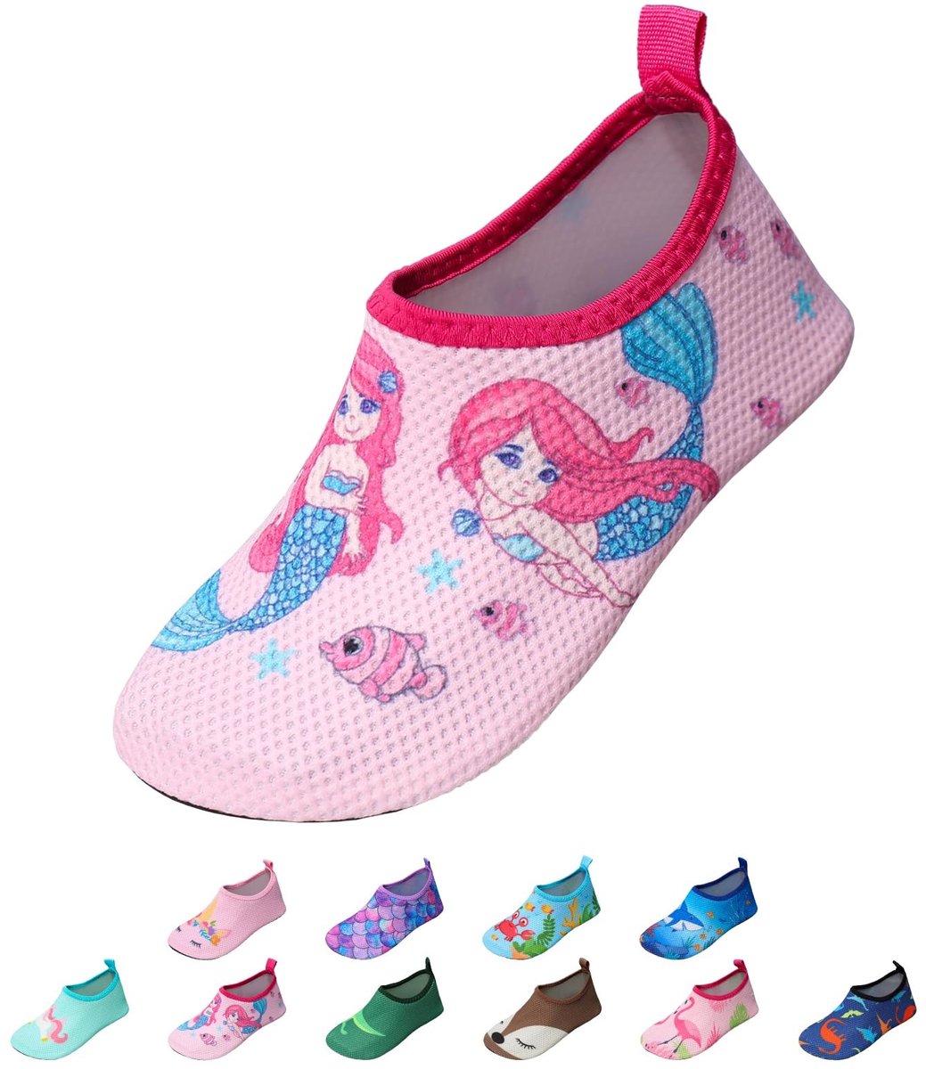 Dailygoods- Badschoenen Sneldrogend - Antislip - Waterschoenen Kinderen - Strandschoenen - Lichtgewicht - Ademend Weefsel - Zwemschoenen