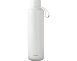 FLASKE Bottle 600ml - RVS Drinkfles van 600ML - Geschikt als waterfles, thermosfles en thermoskan