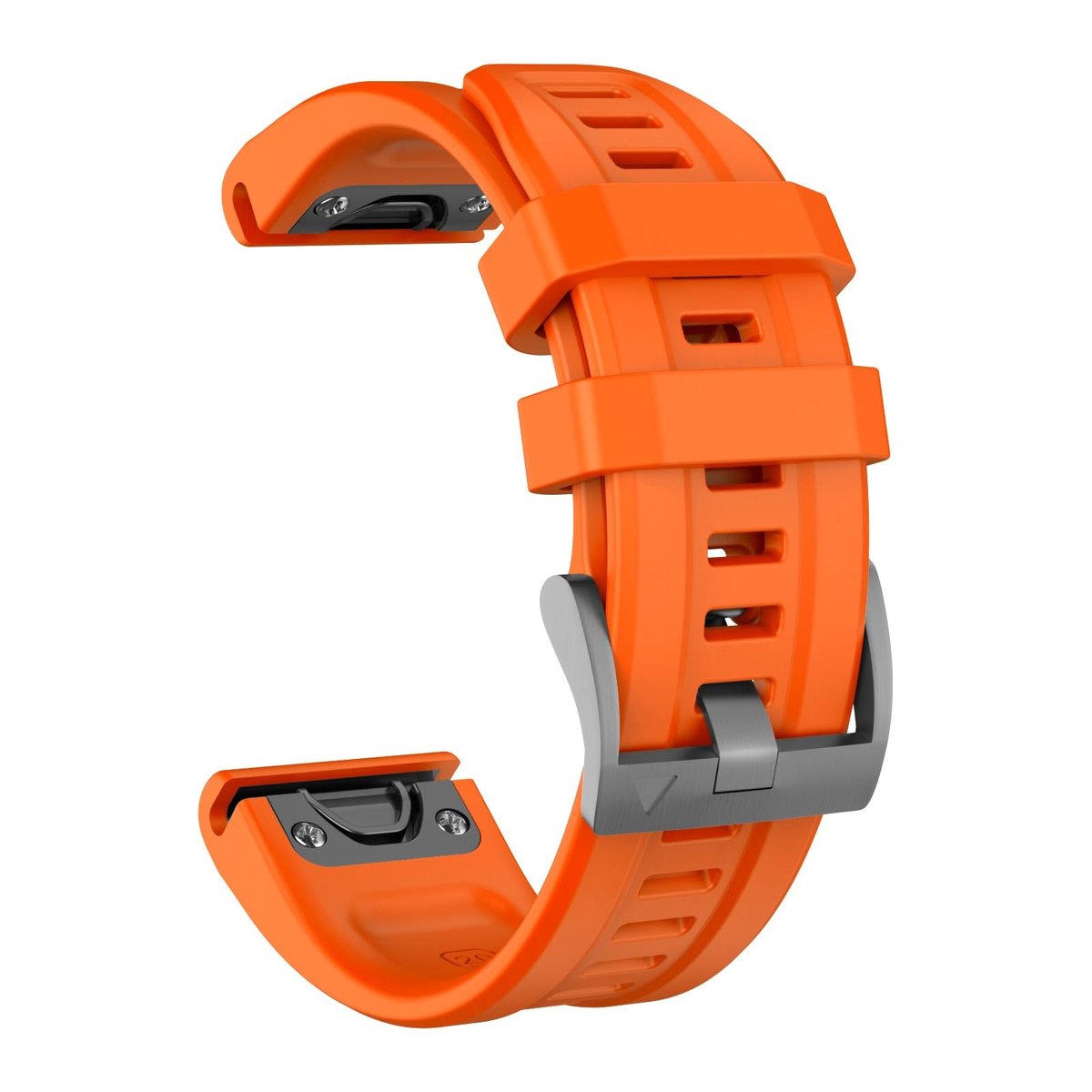 Dailygoods- Horlogebandje 20mm Quick Fit - Siliconen Armband - Compatibel met Fenix 7s/6s/5s - Lichtgewicht en Comfortabel - Roestvrijstalen Gesp - Verkrijgbaar in Diverse Kleuren - Smartwatch Band