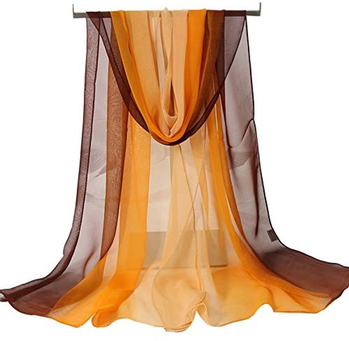 Dailygoods- Sjaal Zomer 160 x 50 cm - Stola - Halsdoek - Zomerse Sjaals - Polyester - Ademend en Lichtgewicht