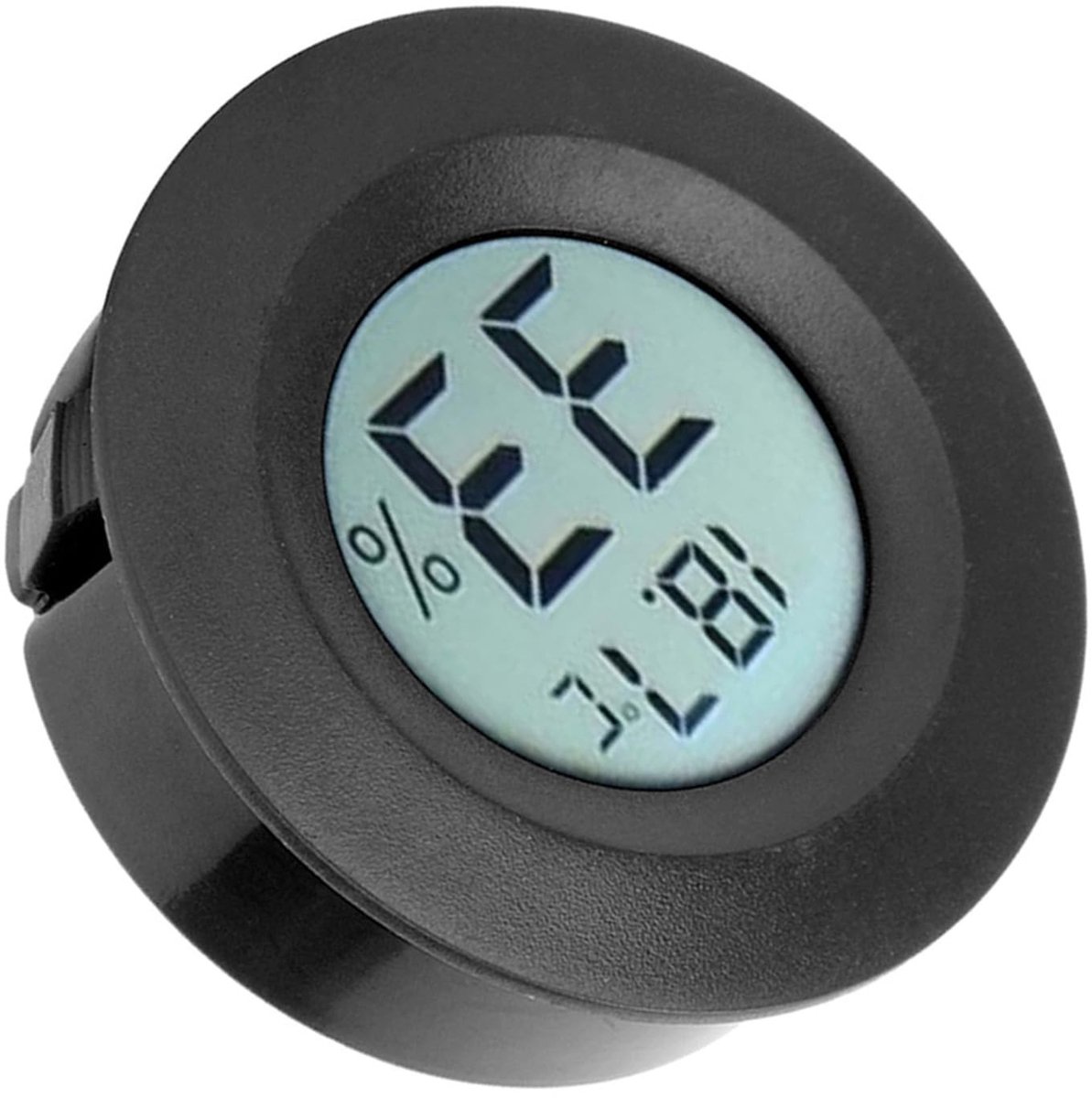 Dailygoods- Thermometer Hygrometer - Digitale LCD - Vochtmeter - Temperatuurmeter - Compact - ABS Materiaal - Temperatuurbereik -50/+70 °C - Vochtigheidsmeter