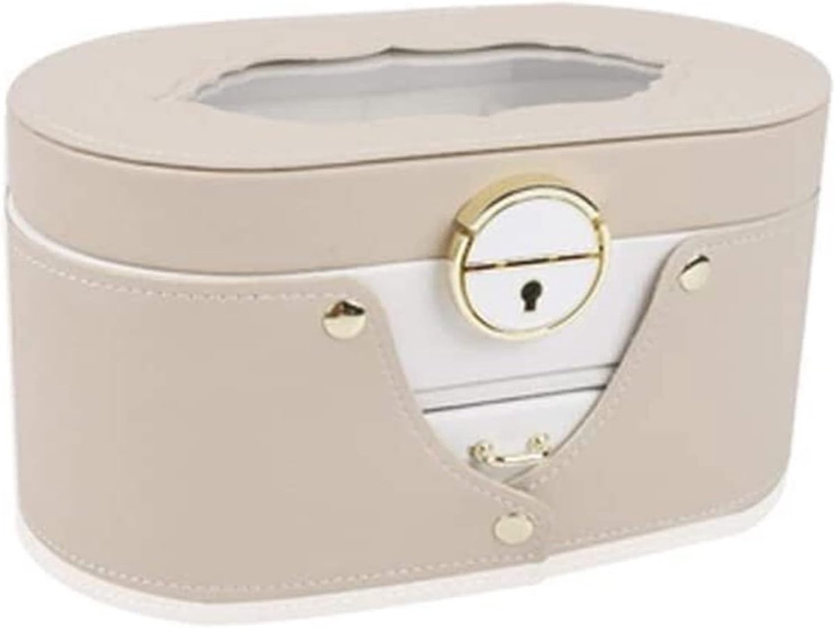 Sieradenorganisator Doos - Opberger Display - Sieraden Overzichtelijk - Automatisch Roterend - Massaal - Transparant
