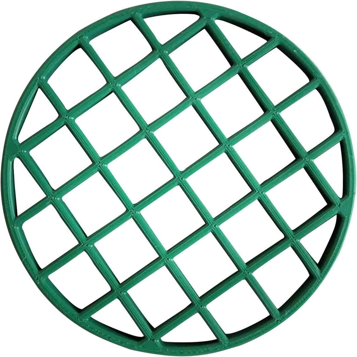 Bloemenhouder - Bloemstuk houder - Bloemstukken maken - Flexibele roosterstructuur - 10 x 10 x 1 cm - Wit