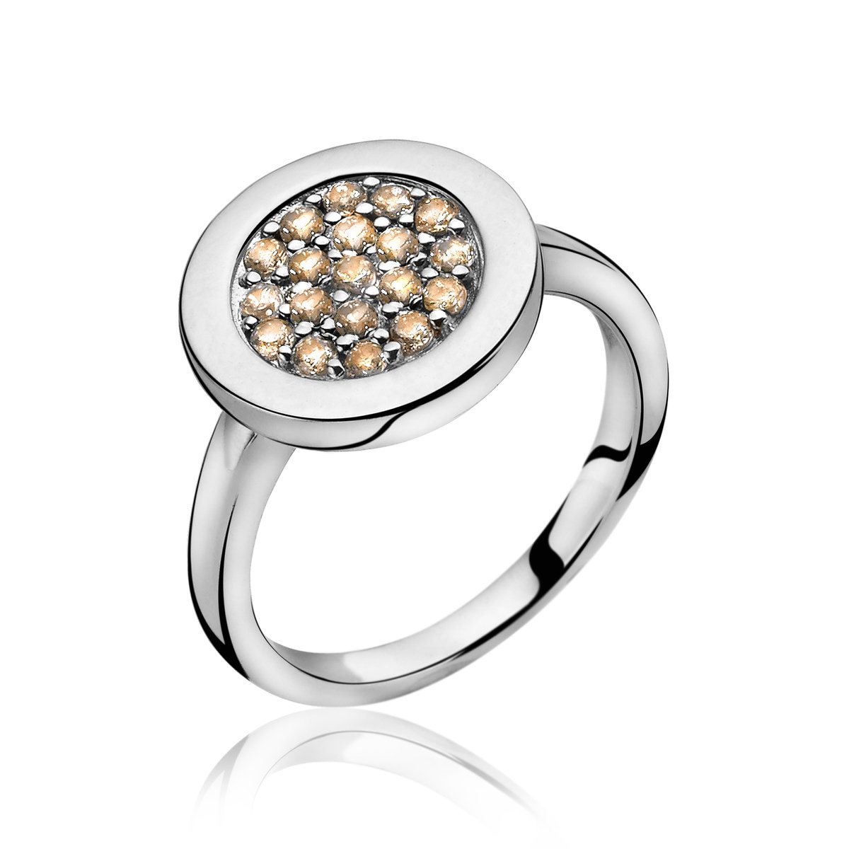 ZINZI zilveren ring ZIR1005C