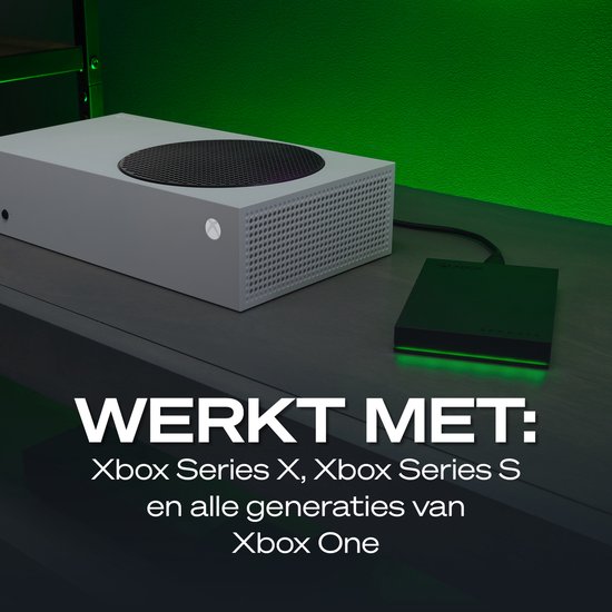Seagate Game Drive voor Xbox Series X|S en Xbox One - Externe harde schijf - USB 3.0 - HDD - 2TB — afbeelding 2