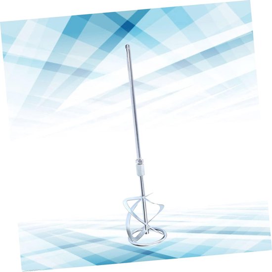 Mixer Staaf - Roerstaaf Mengstaaf - Verf Mengen - Duurzaam Koolstofstaal - 58 cm - Zilver — afbeelding 3
