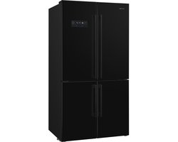 SMEG FQ60NDE - Amerikaanse koelkast - No Frost - Zwart