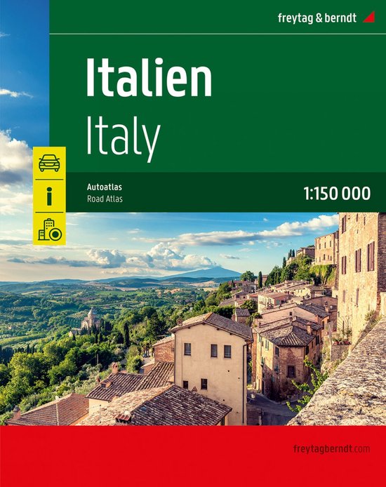 Italy Road Atlas - cover