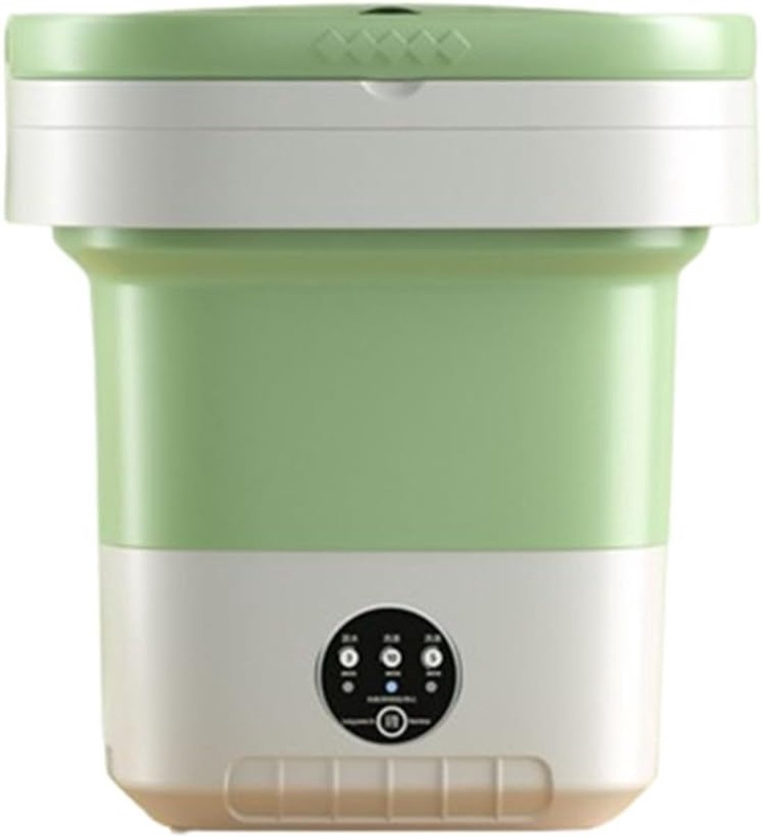 Mini Wasmachine Compacte Wasmachine Babykleding Wassen Slimme Bionische Impeller 12L Groen