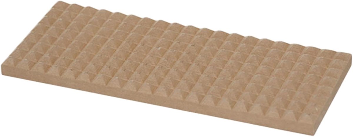 Yoga Meditatie Board - Balans Plank - Mindfulness Oefenen - Verbeterde Voetmassage - 30 x 20 cm - Houtkleur