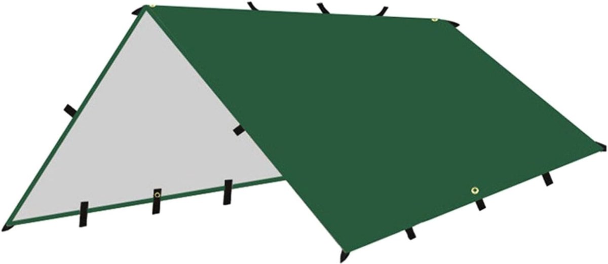 Campingzeil Waterdicht - Tentzeil Luifel - Buiten Schuilplaats - Lichtgewicht Polyester - 400x400cm - One Color
