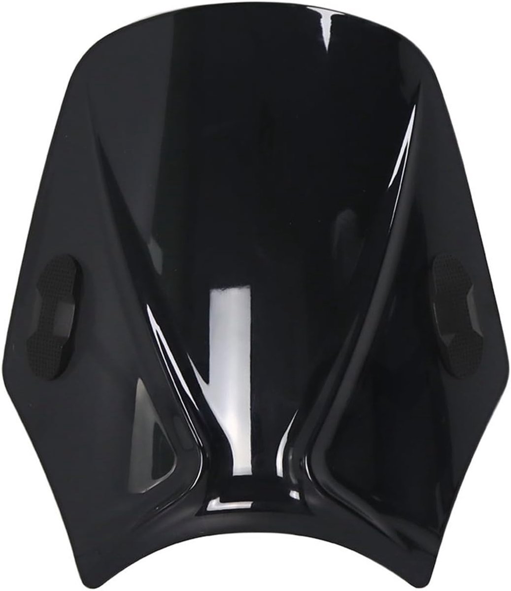 Motor Voorruit - Windscherm Universeel - Comfortabeler Rijden - Verhoogt Veiligheidsfactor - 22-28 MM - Zwart