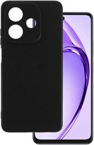 Zwart Dun TPU Hoesje Geschikt voor Oppo A60 5G / A40 / A40m | Back Cover | Lichtgewicht | Ultra Dun | Flexibel | Zacht