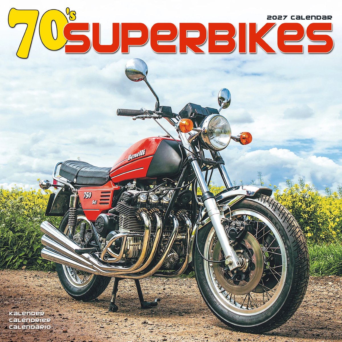 70's Superbikes Kalender 2027