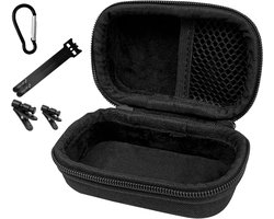 Compacte In-Ear Monitor Oordopjes Etui voor MDREX15AP, YINYOO CCZ Melody, SE215-CL, KZ ZS10 Pro en MEE Audio M6 - Bescherming, Draagbaarheid en Ideaal voor Dagelijks Gebruik