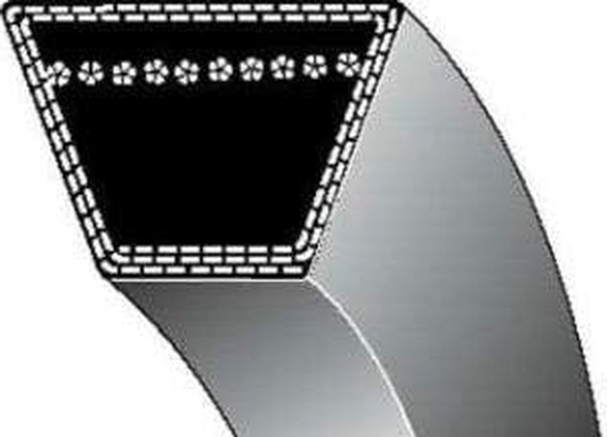 V-riem - Aandrijfriem - Gazononderhoud - Exacte pasvorm - 95 x 813 mm - Zwart