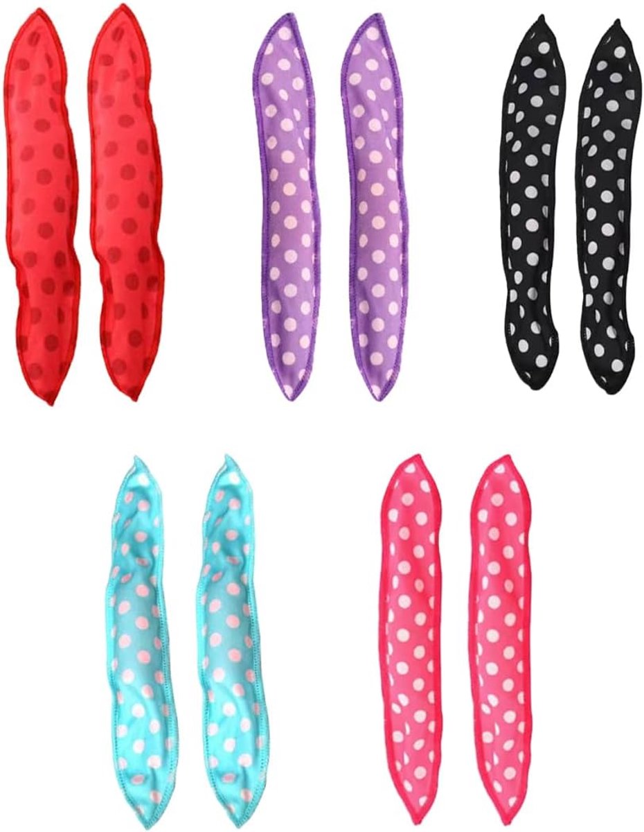 Foam curlers 10 stuks - warmtevrij - zachte nachtcurlers - comfortabel slapen - SnelShoppen